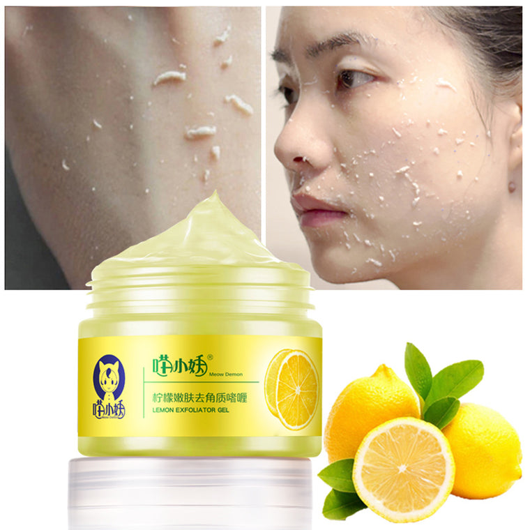 Lemon Facial Scrub Gel